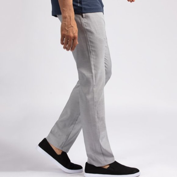 NWT! TravisMathew Men's Parlay Light Grey Pants - Picture 2 of 5